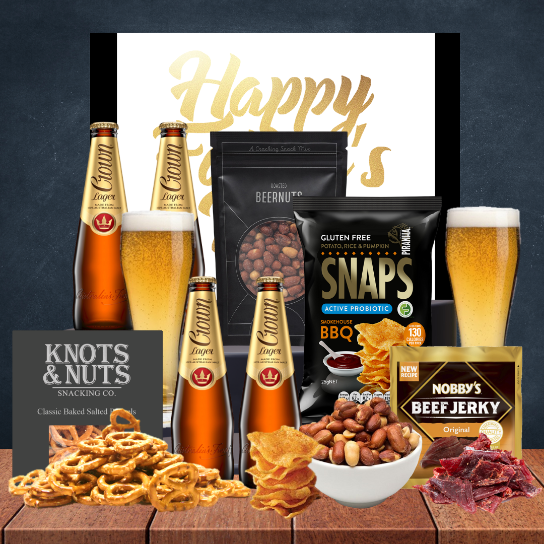Dad Loves Crown Beer Hamper