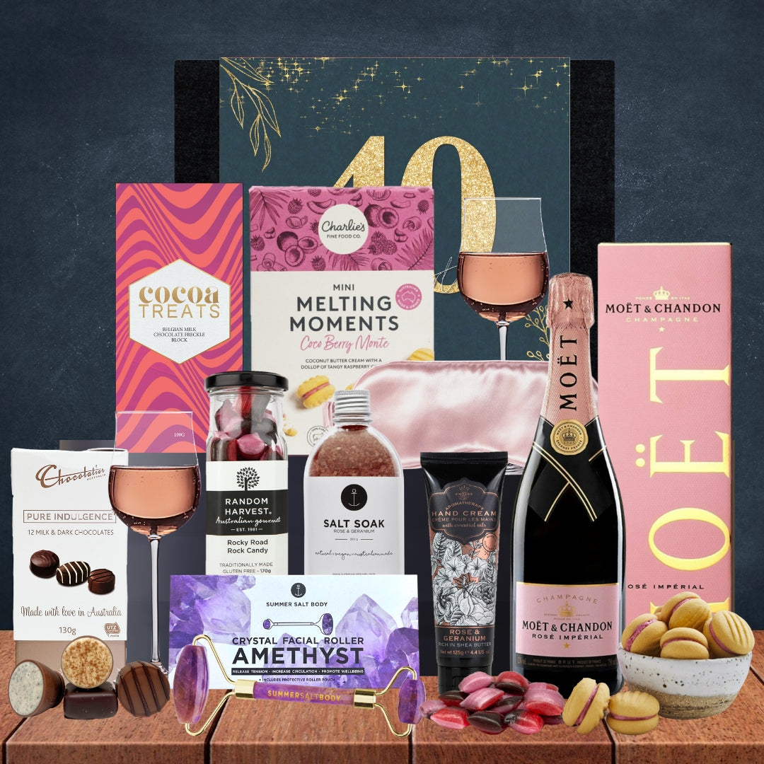Happy 40th Moët Rosé & Pamper in South Yarra