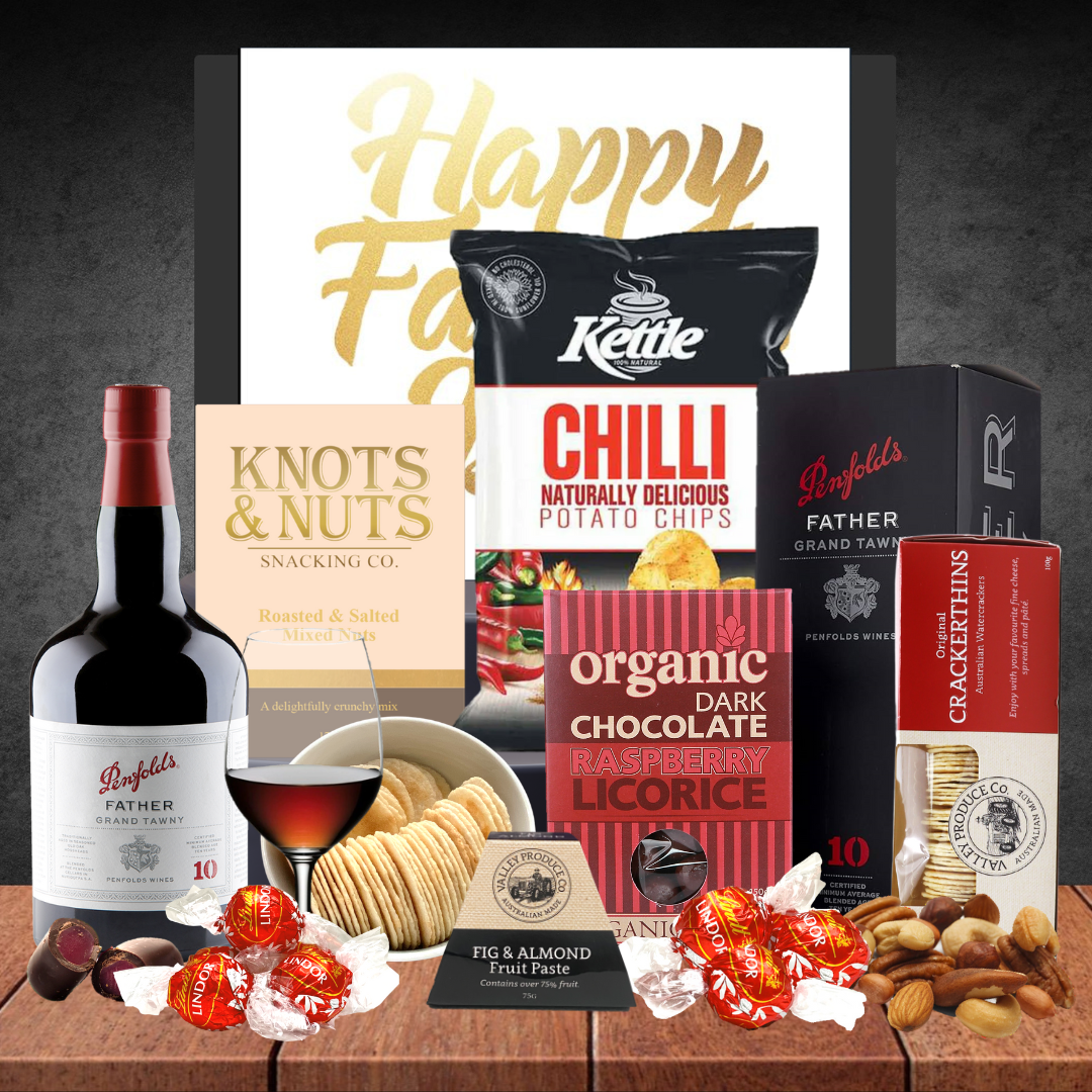 Dad's Penfolds Port & Snack Hamper