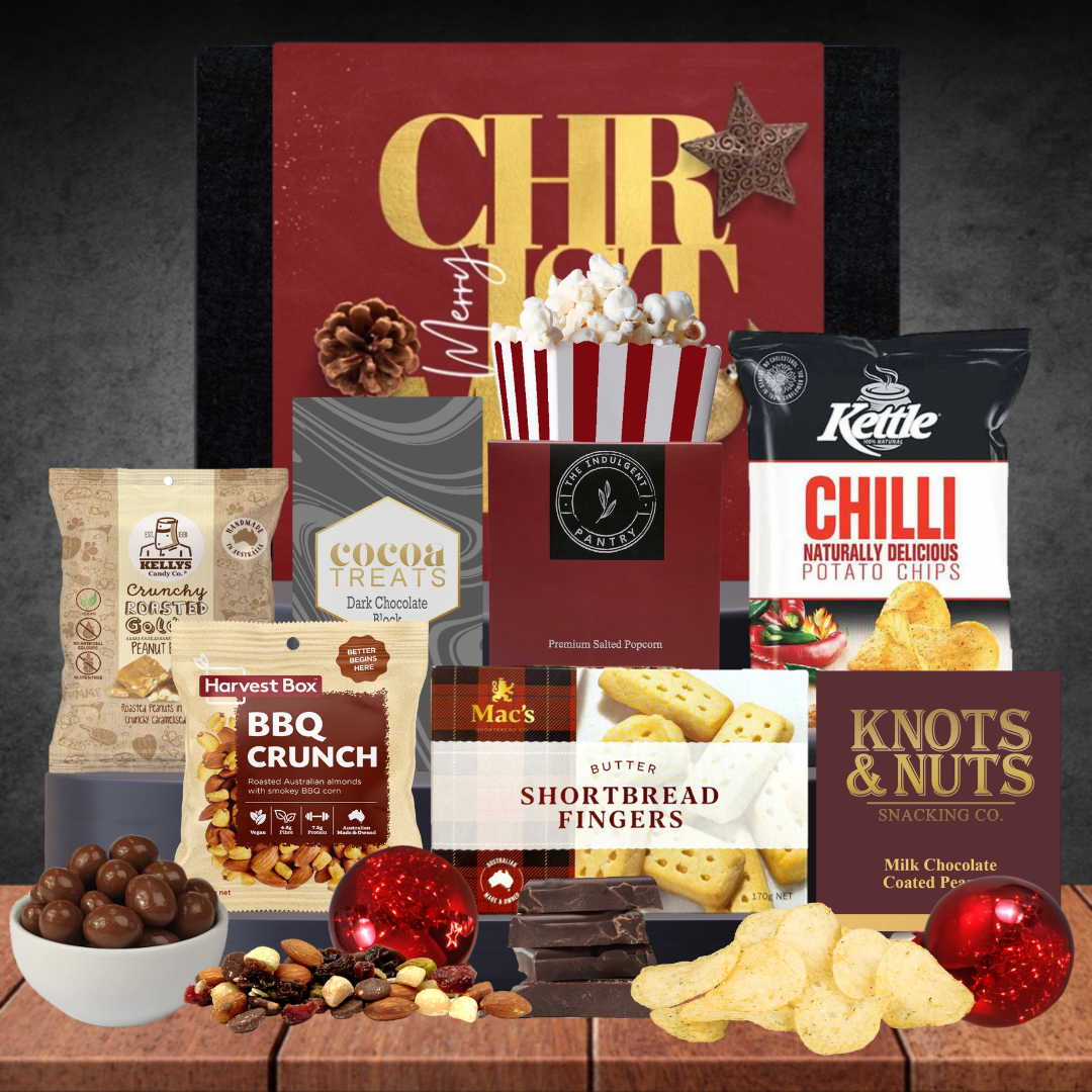 Melbourne Christmas Snack Hamper For Him