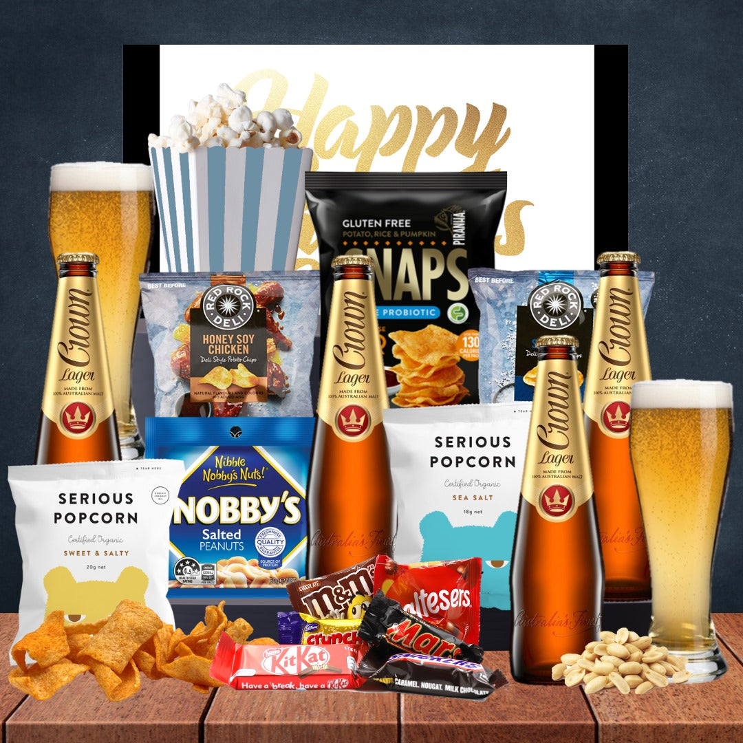 Father's Day Crown Beer Hamper