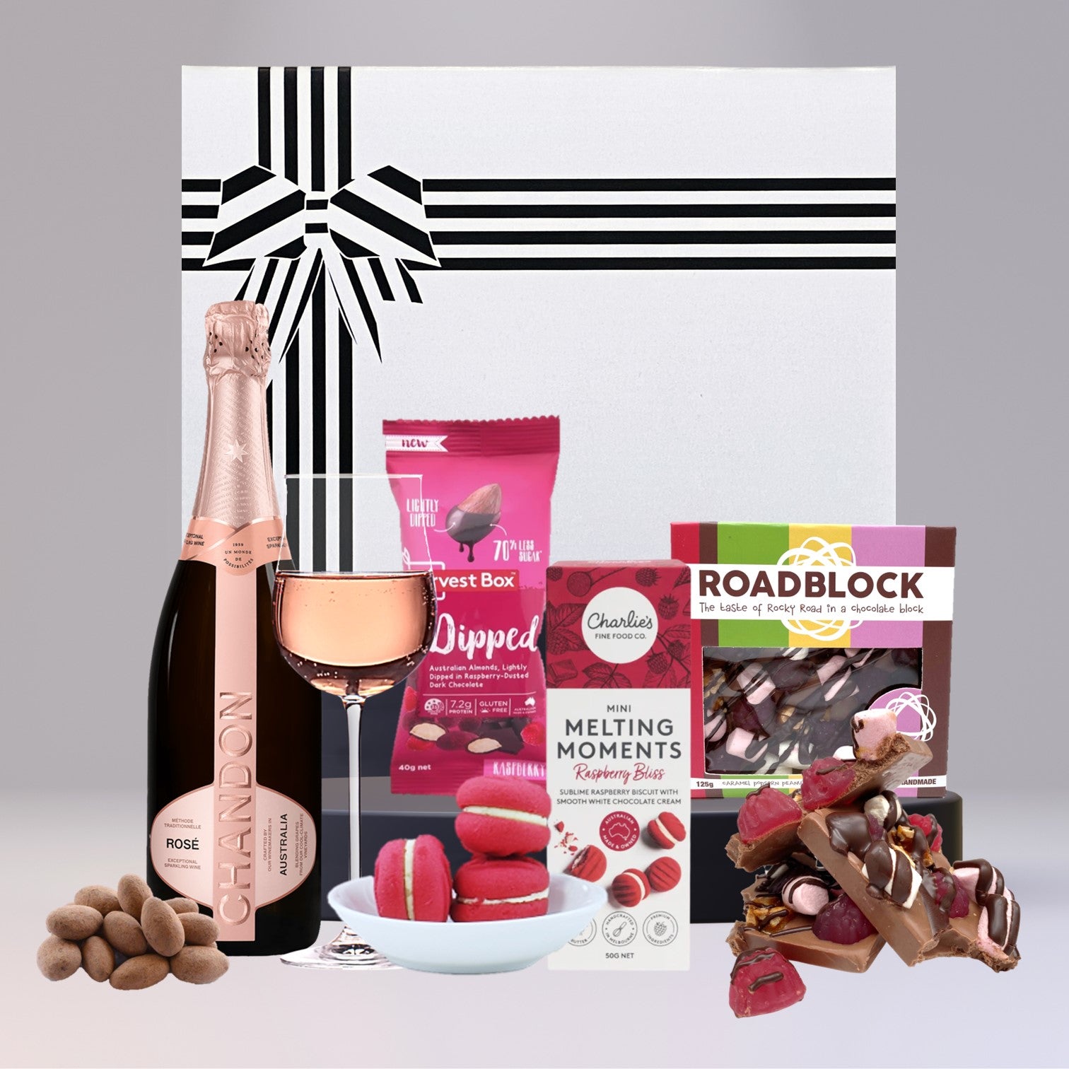 Chandon Rosé with Chocolates Hamper Gift Hampers Melbourne