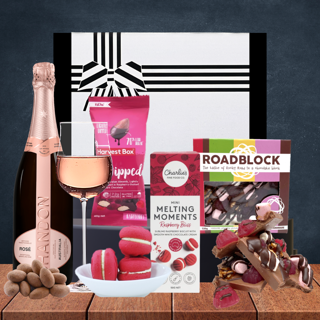 Chandon Rosé with Chocolates