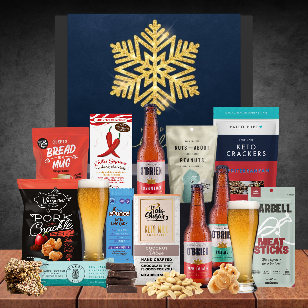 Beer & Keto Snacks Christmas Hamper