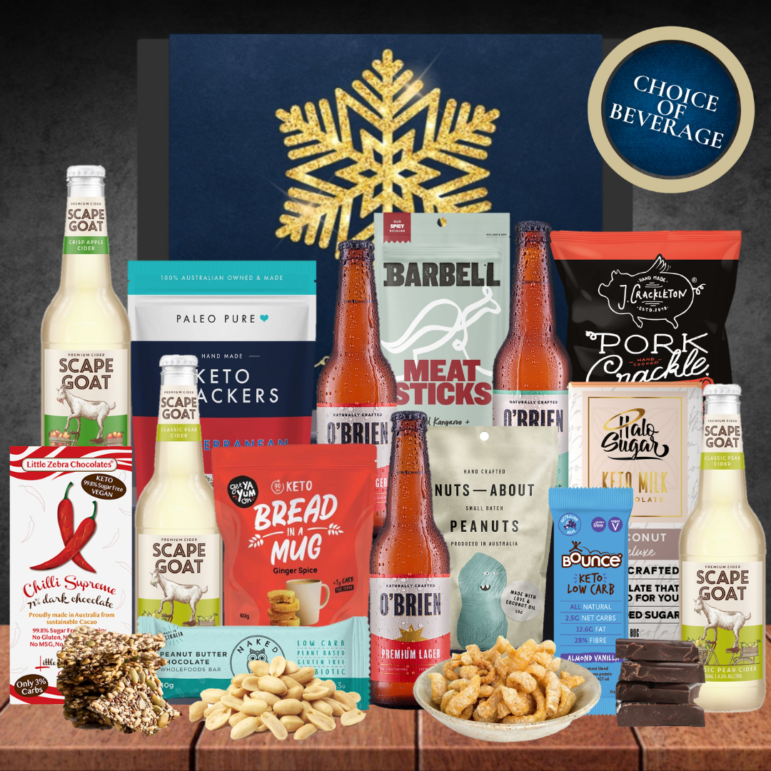 Beer & Keto Snacks Christmas Hamper