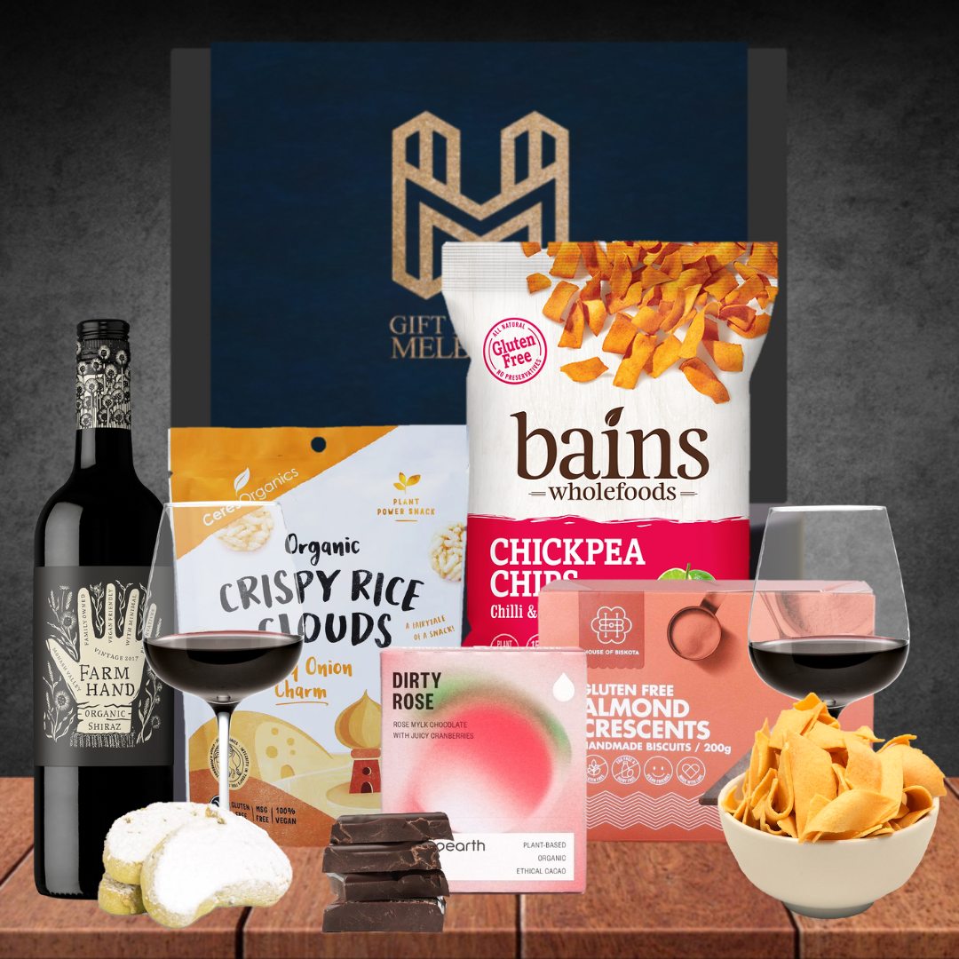 Vegan Delights & Shiraz Hamper