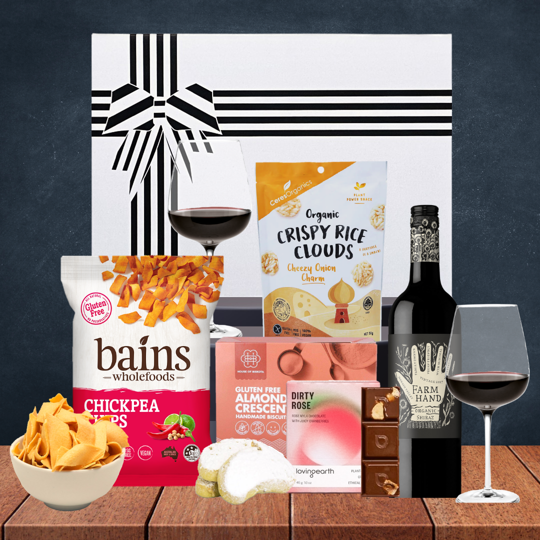 Vegan Delights & Shiraz Hamper