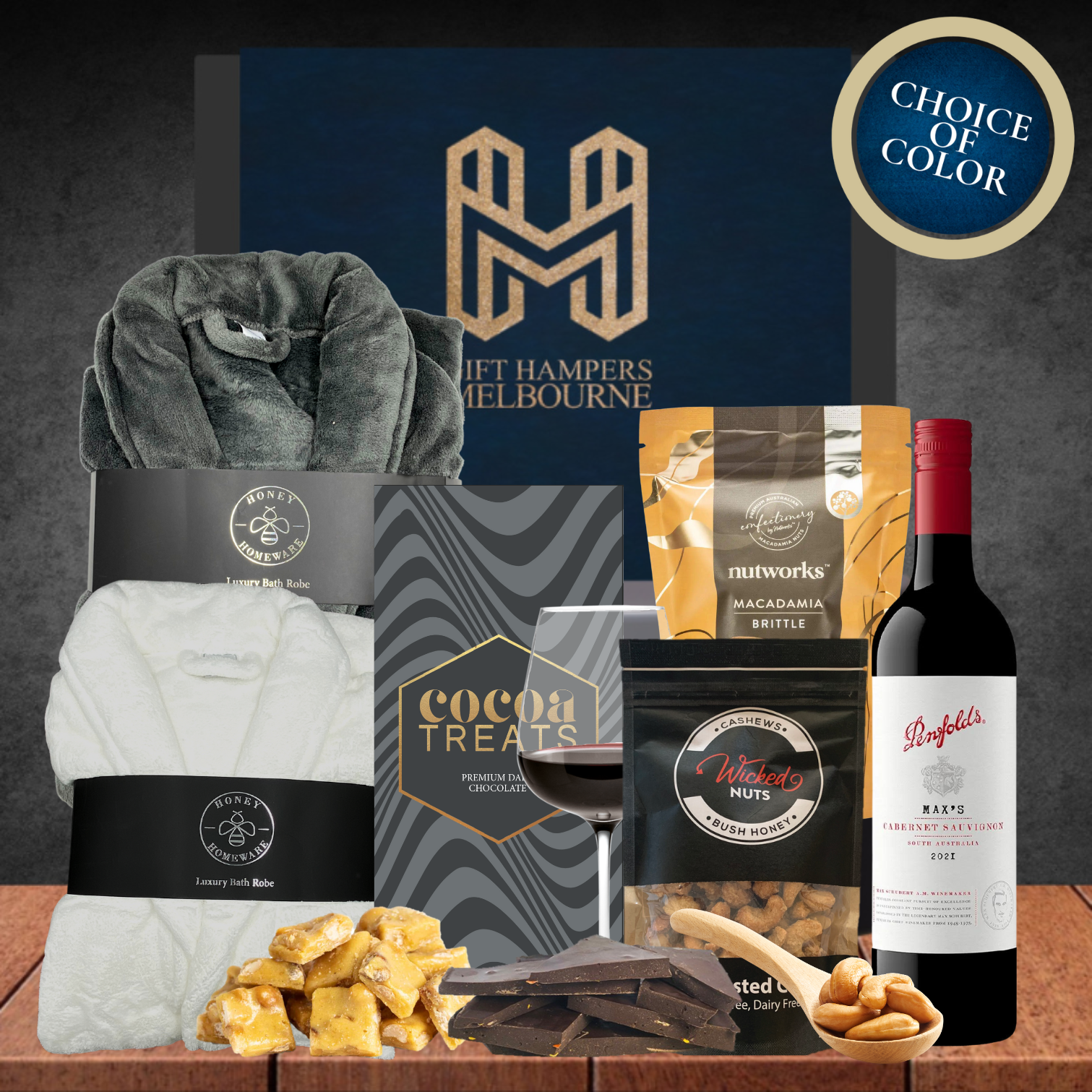 Luxury Robe & Cab Shiraz Hamper