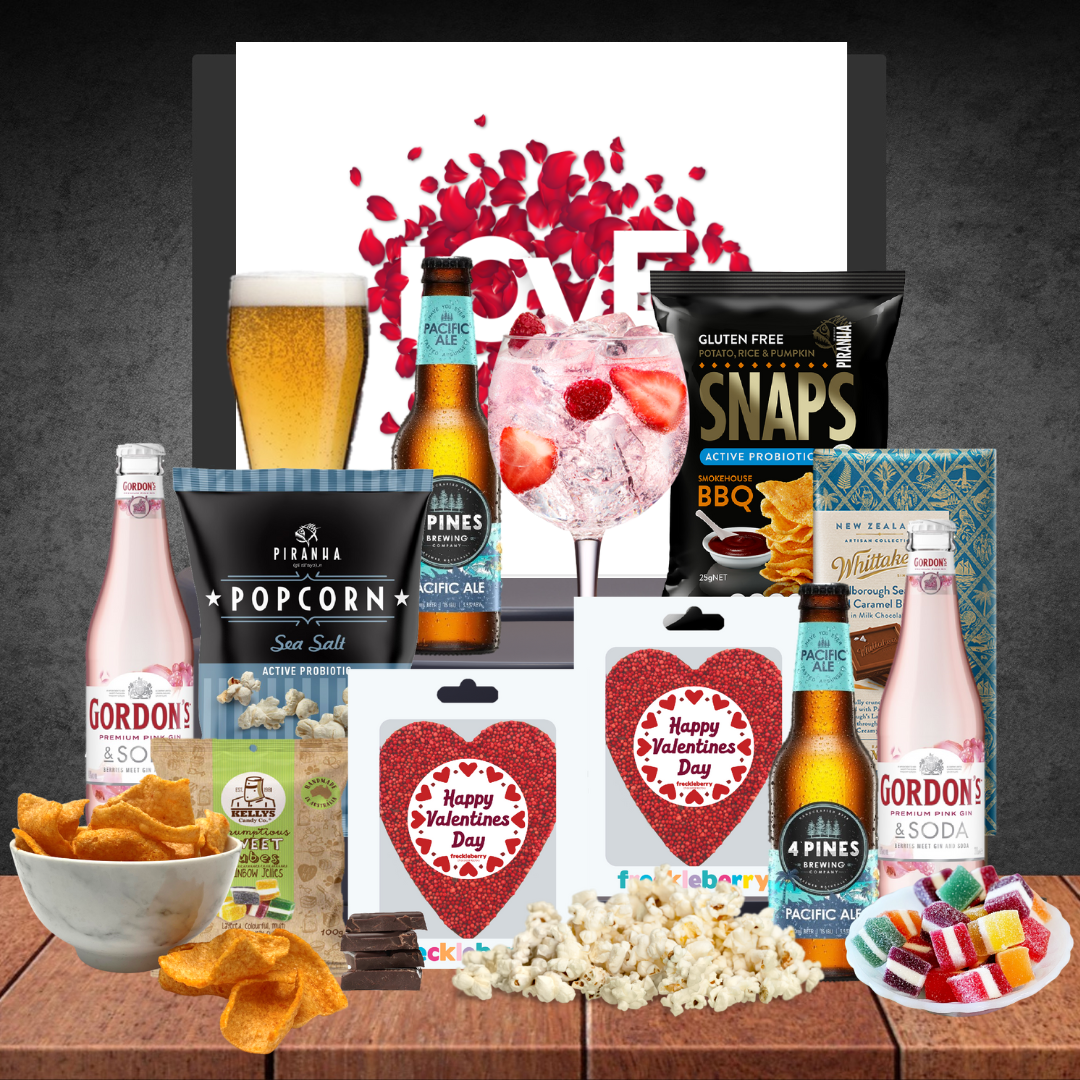 Valentine's Couple with Beer & Gin