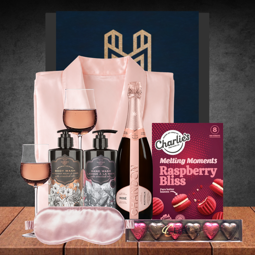 Sparkling Rose Pamper Hamper for her