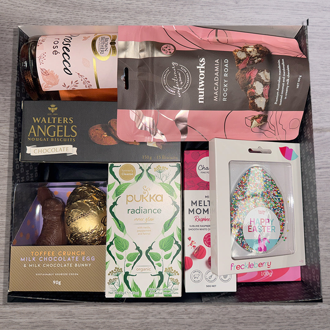 A Pink Easter Gift with Prosecco