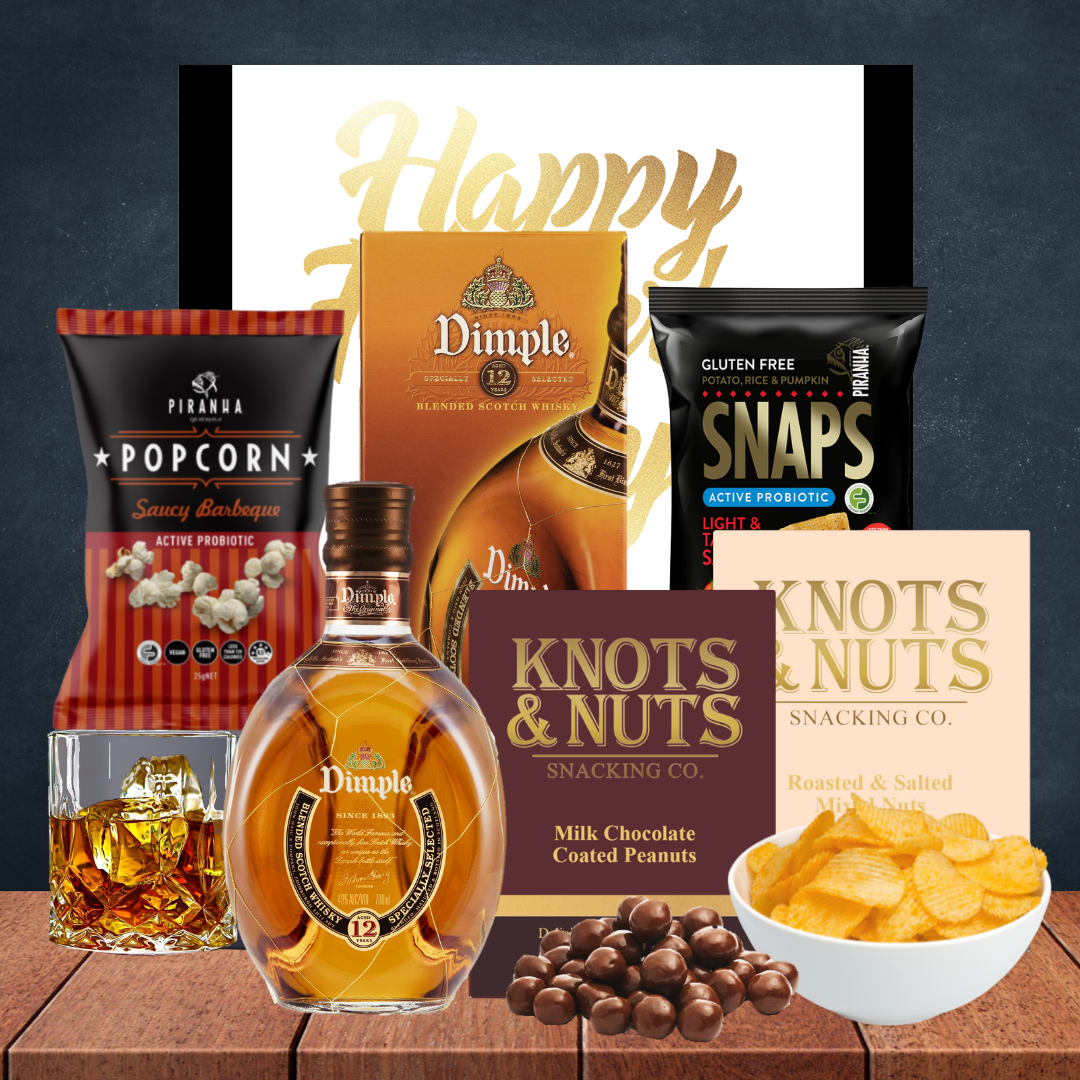 Father's Day Dimple Whiskey Hamper