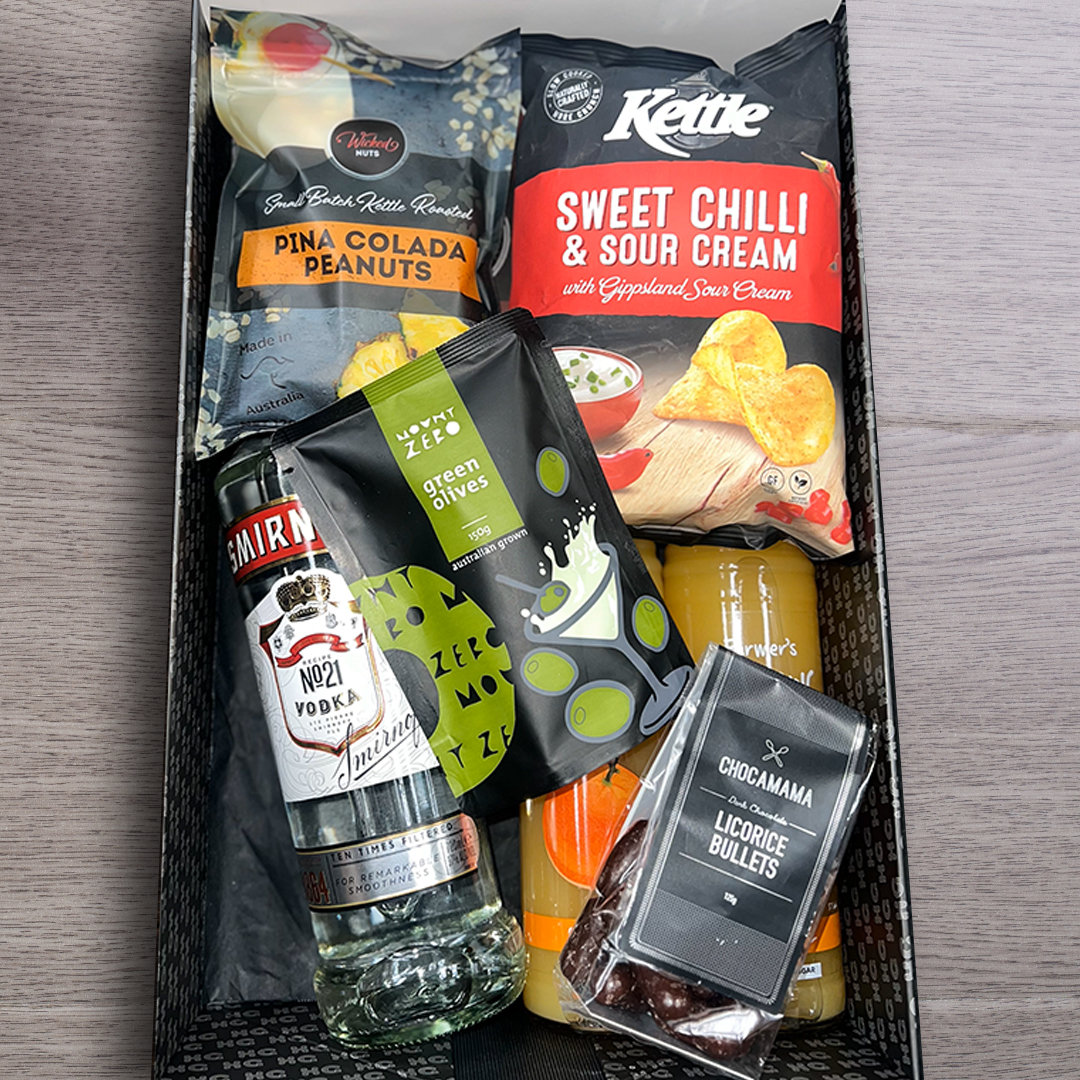 Smirnoff Cocktails & Treats Hamper