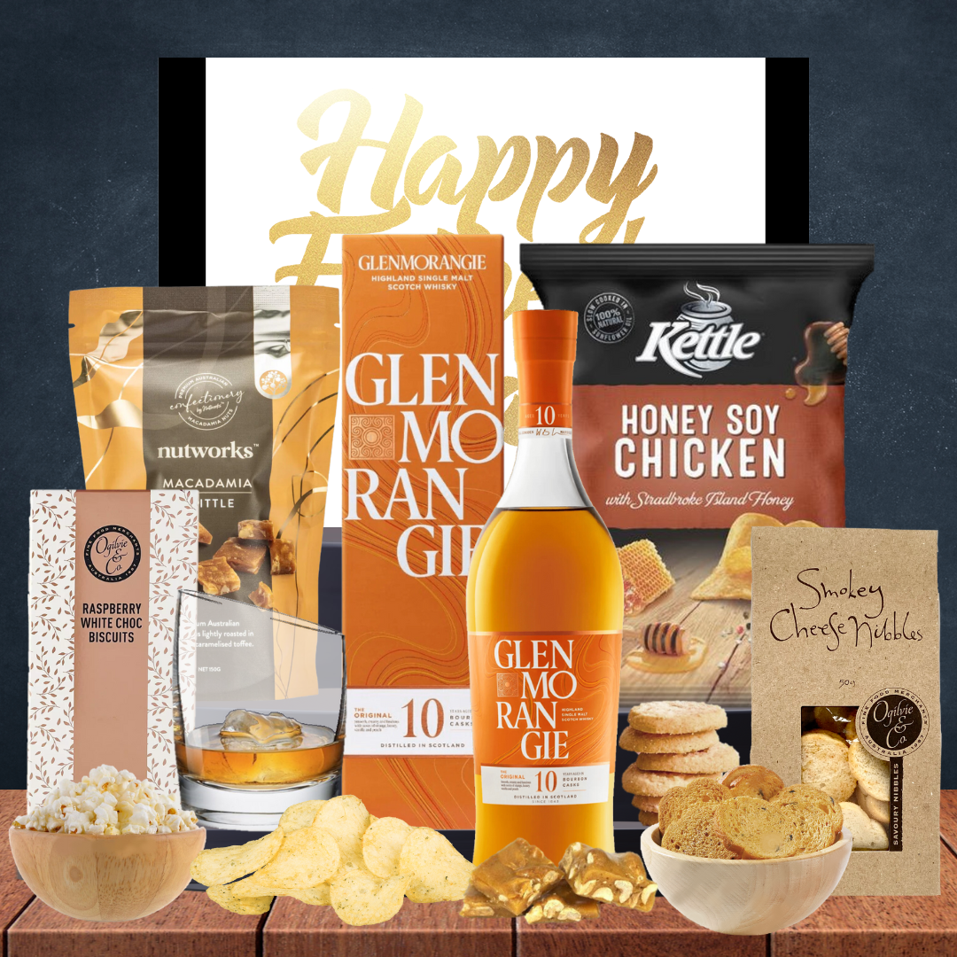 Glenmorangie & Snack Hamper For Dad