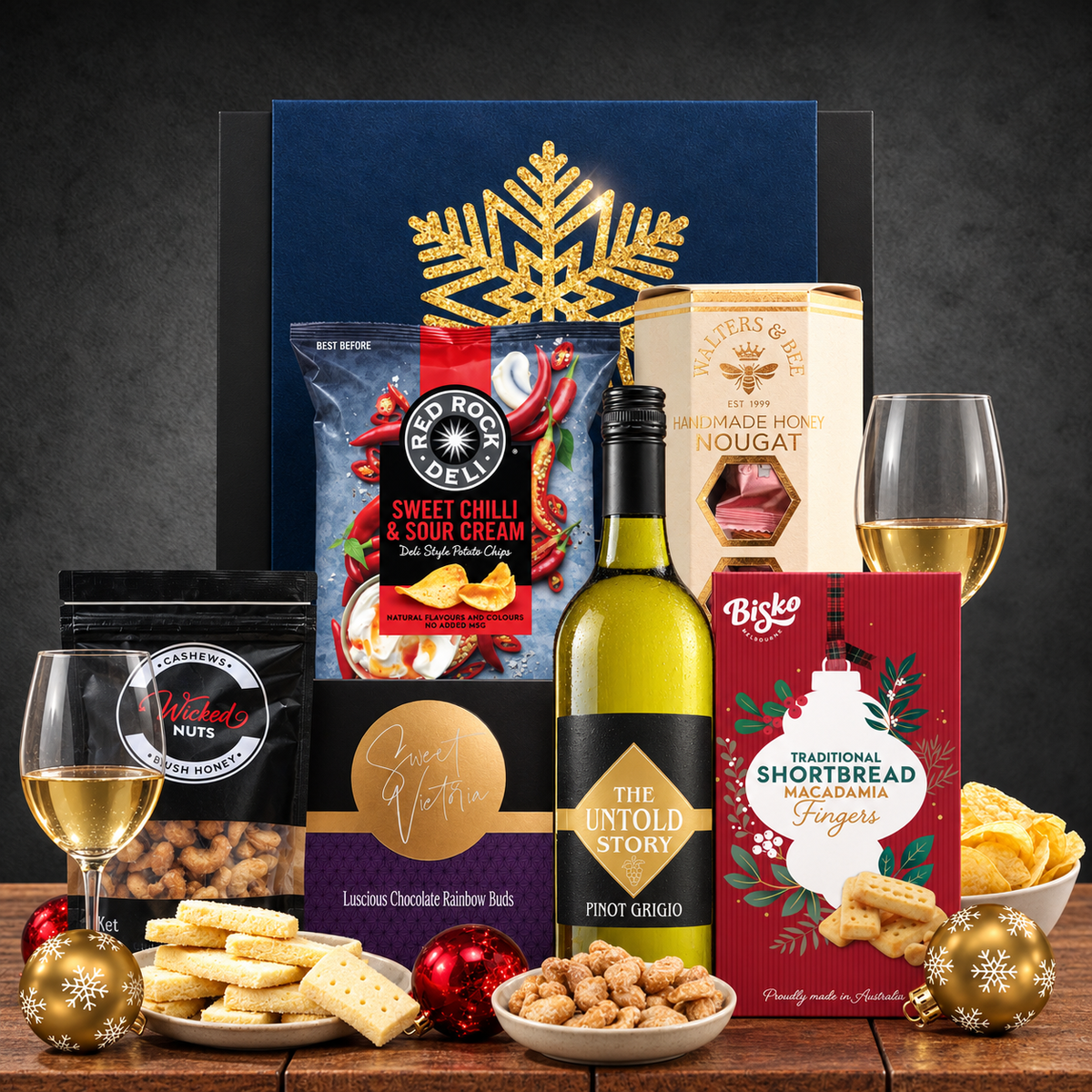 Pinot Grigio Melbourne Christmas Hamper
