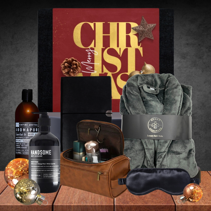 Melbourne Christmas Pamper Hamper For Him