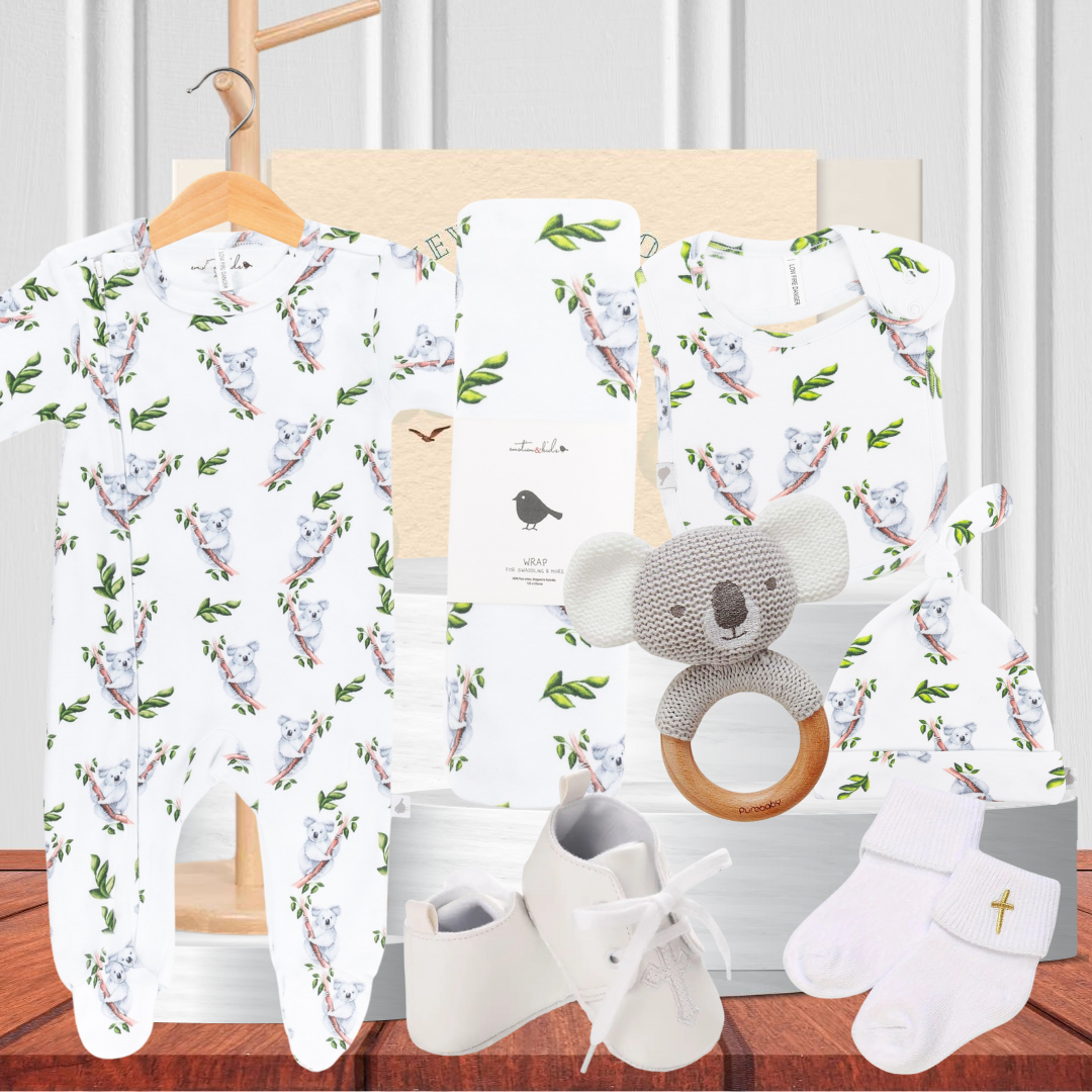 Organic Cotton Christening Baby Gift