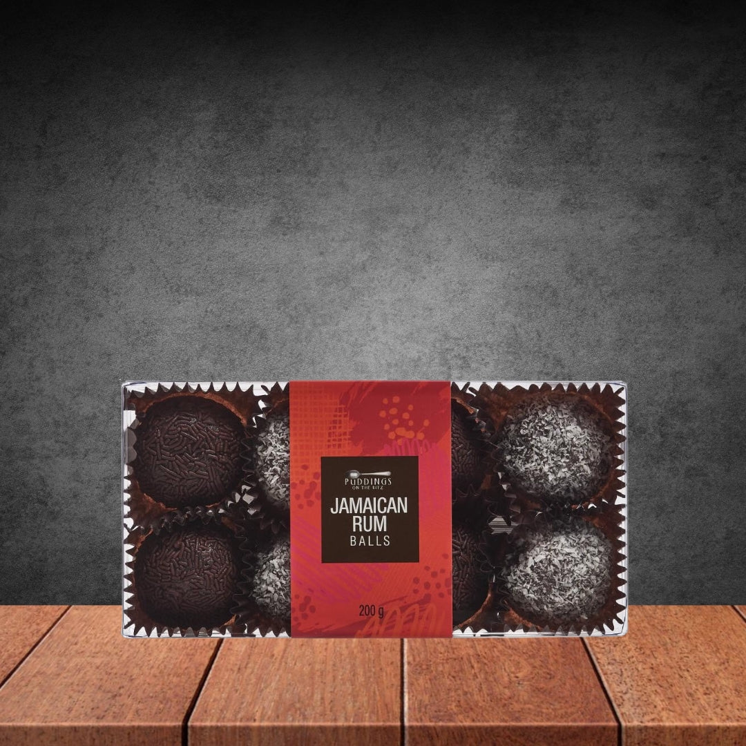 GOURMET MERCHANT  JAMAICAN RUM BALLS 200G