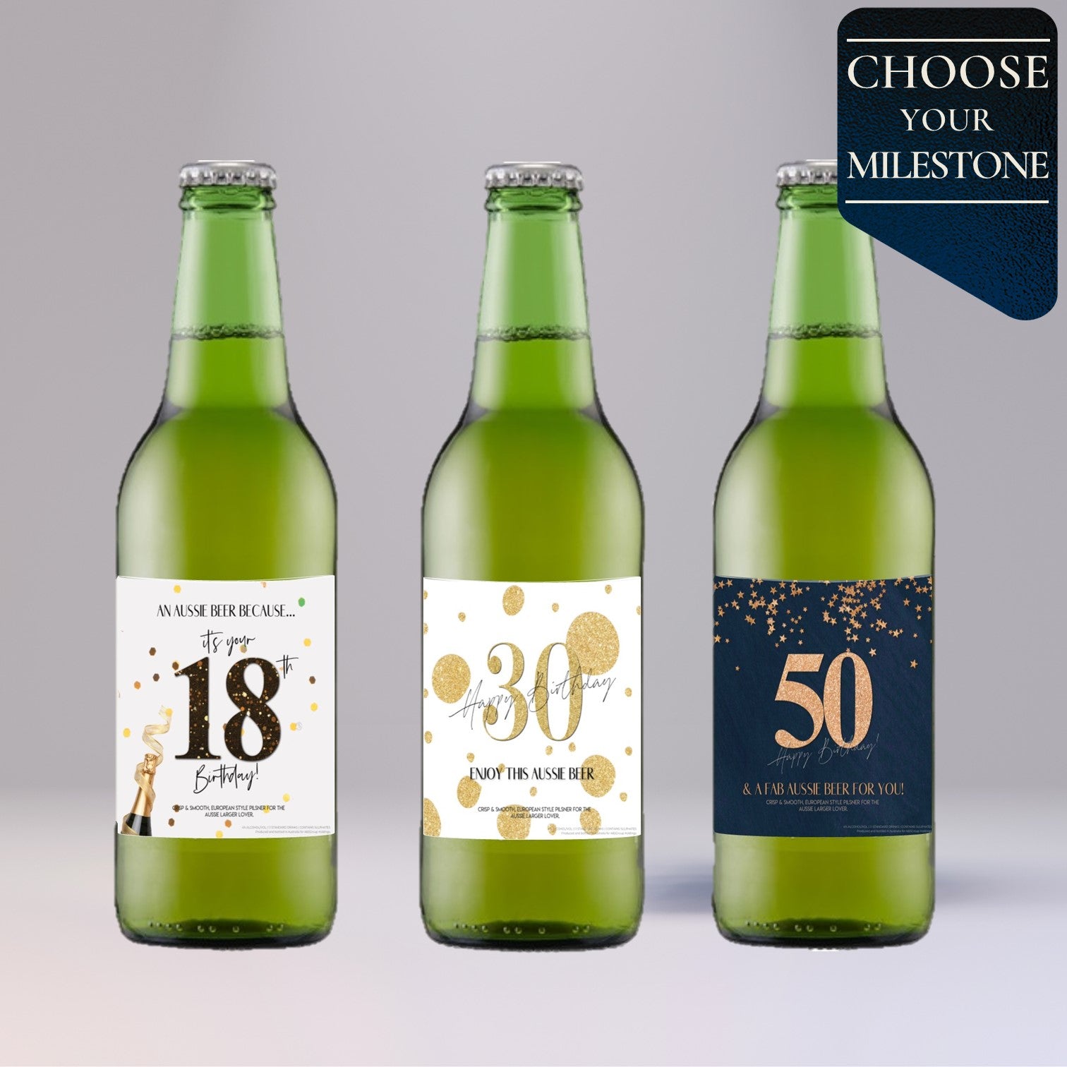 Milestone Birthday Beer 330ml