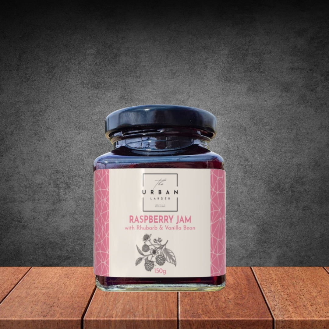 The Indulgent Pantry Rasberry Jam