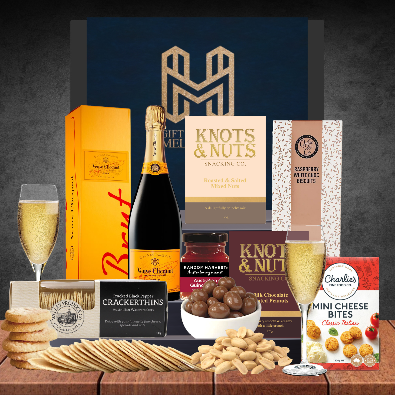 French Champagne Gift Basket