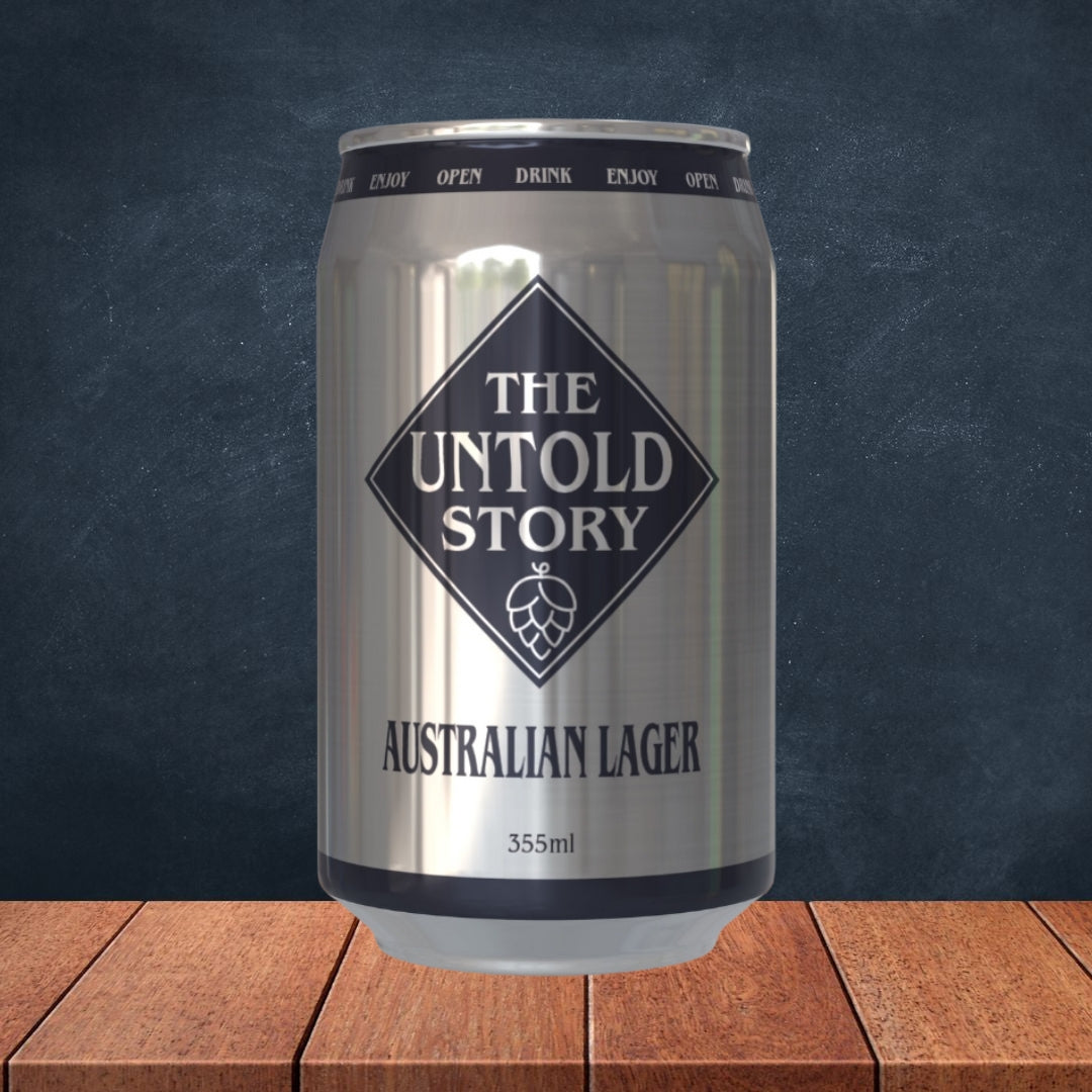 The Untold Story Australian Lager 355ml
