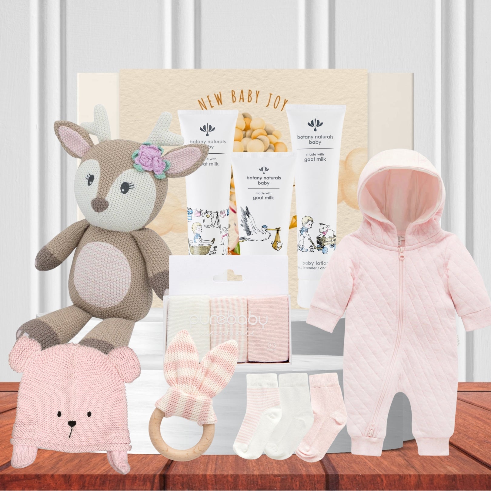 Snuggles Baby Girl Hamper