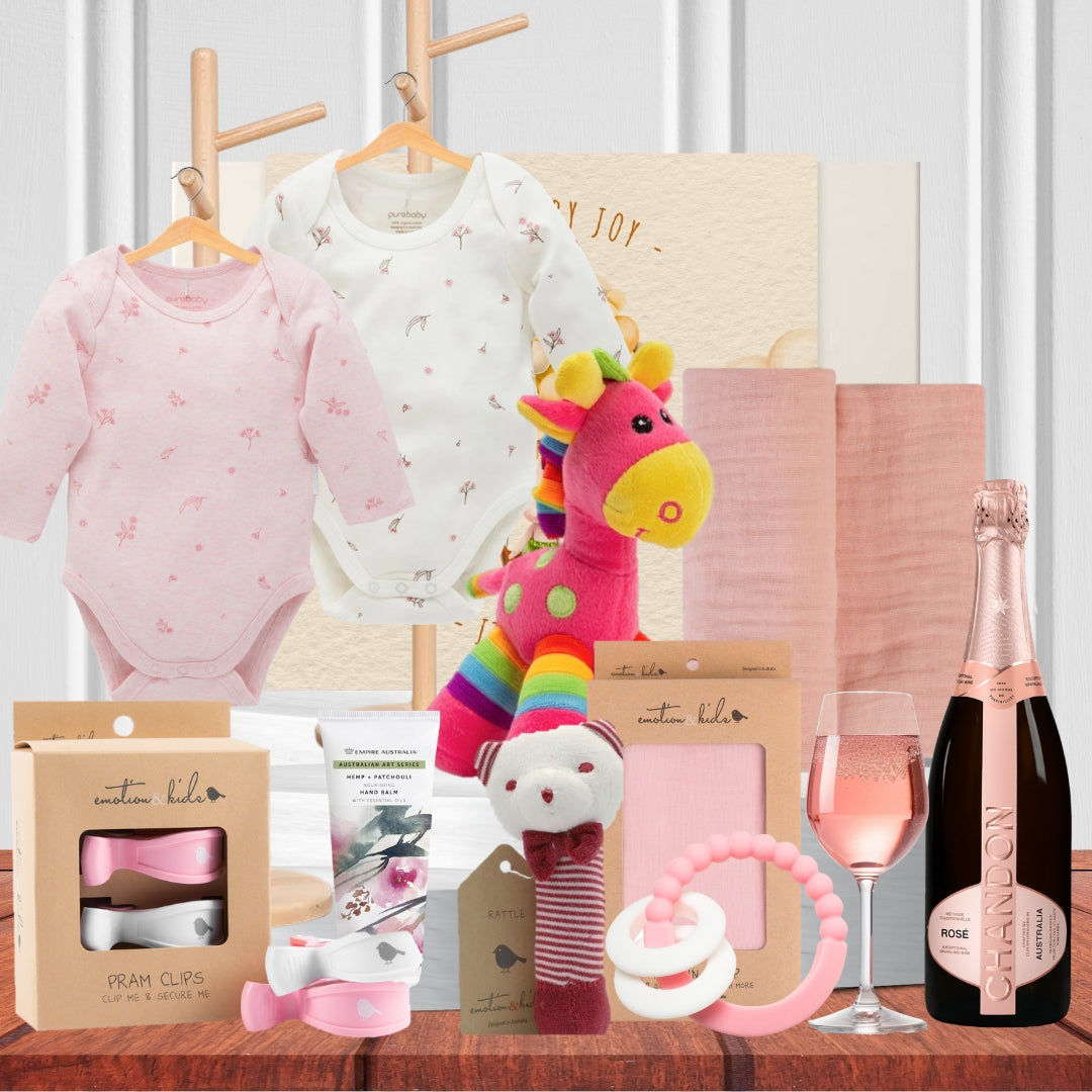 Pink Bubble Baby Shower Gift