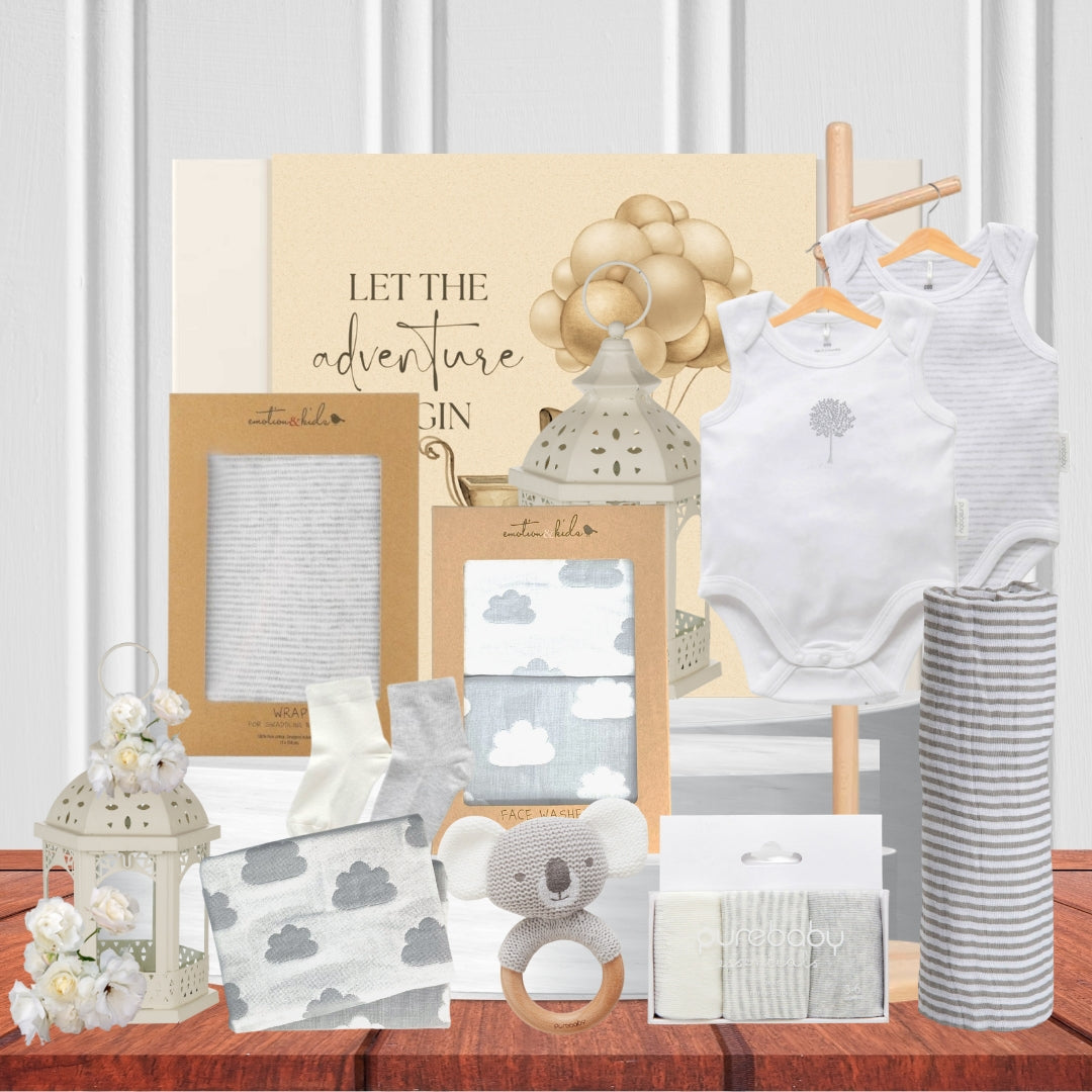 Cozy Baby Hugs Hamper