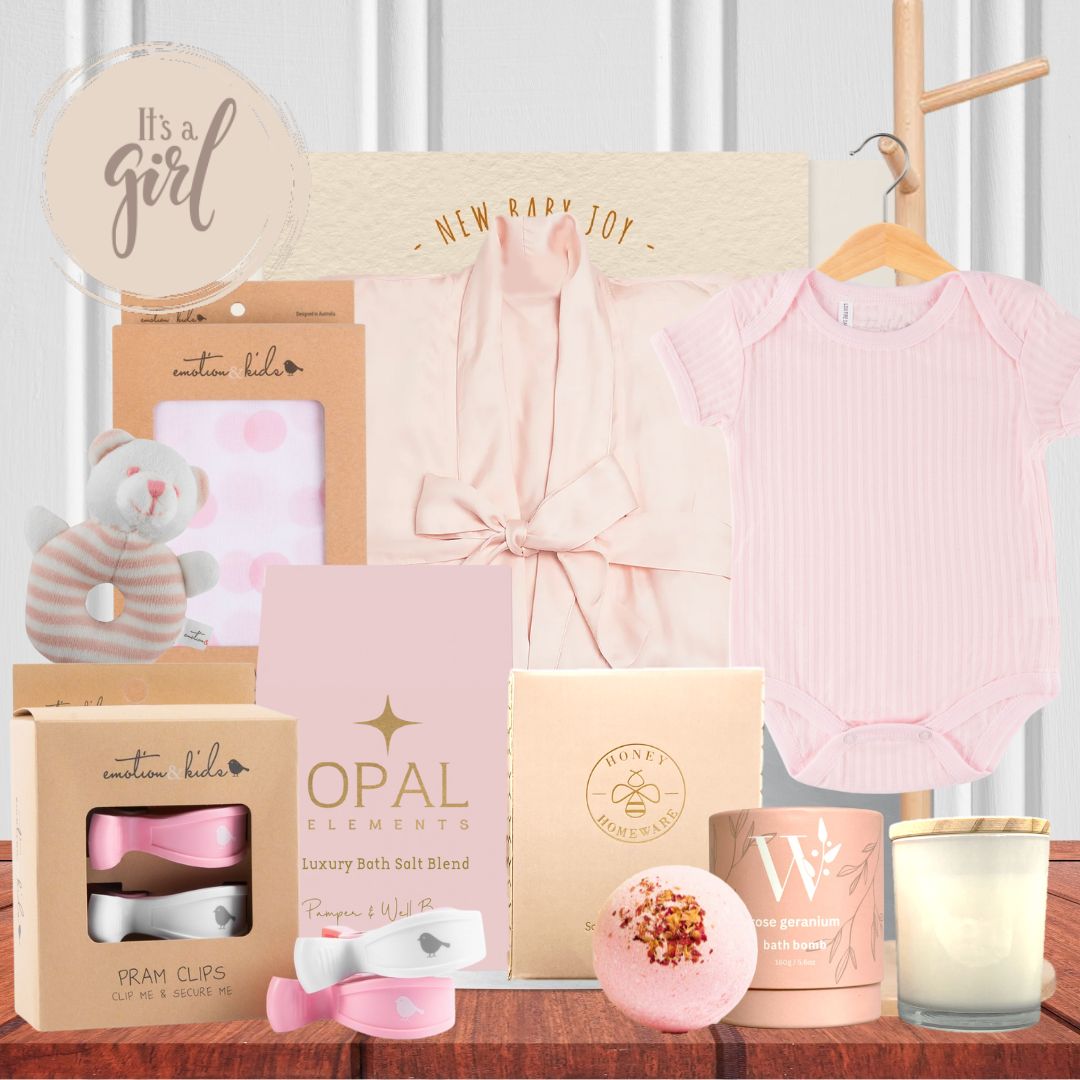 New Born Girl Baby Hamper