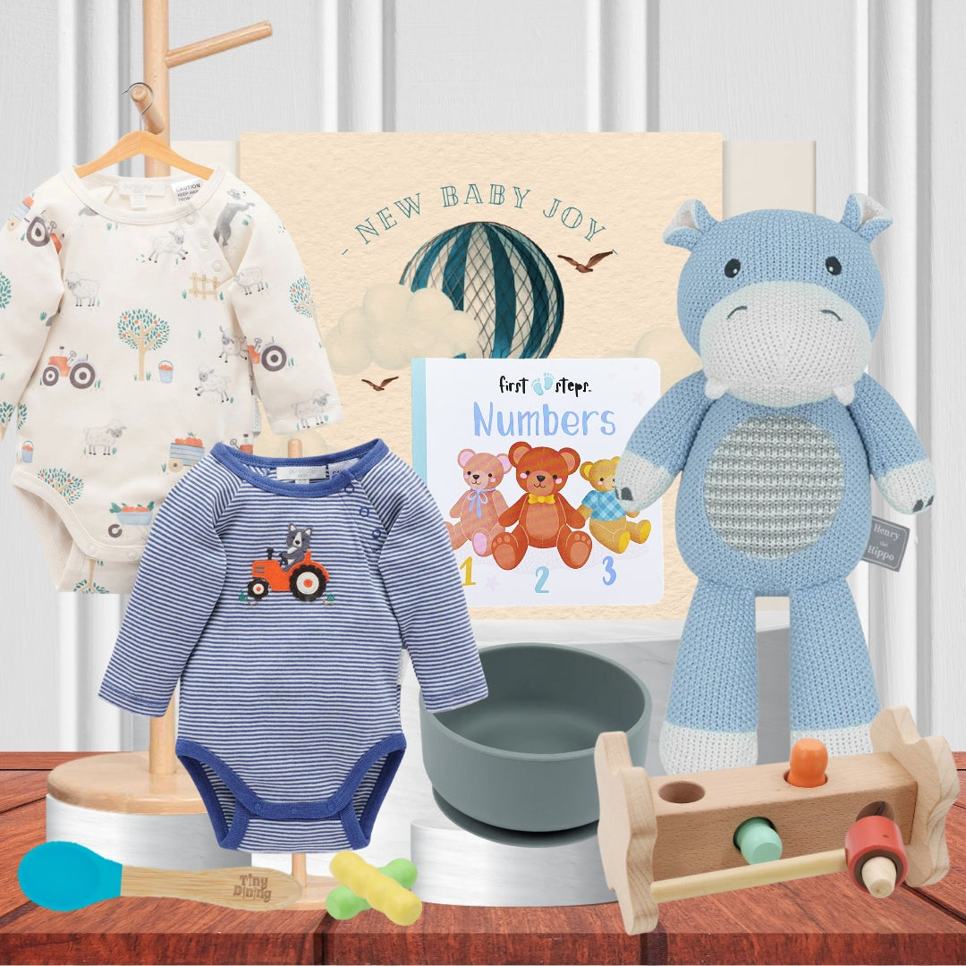 Little Boy's First Birthday Hamper