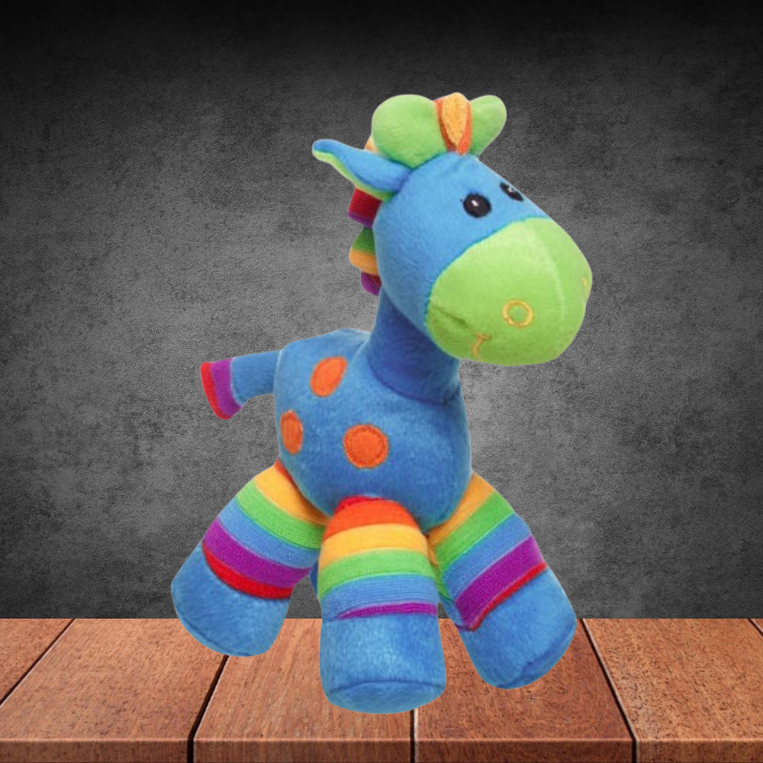 Gerry Giraffe Aqua Blue Soft Toy
