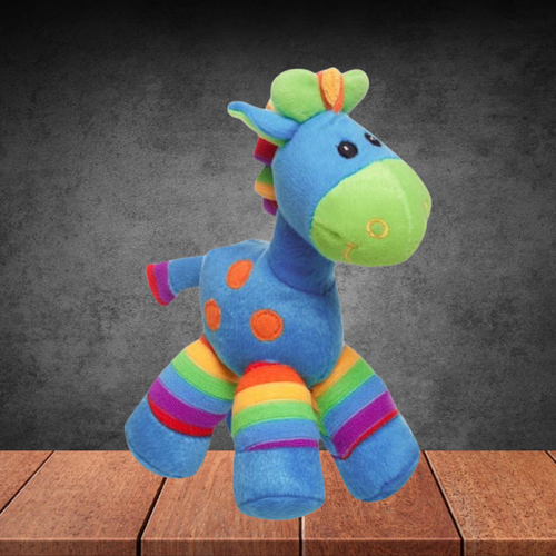 Gerry Giraffe Aqua Blue Soft Toy
