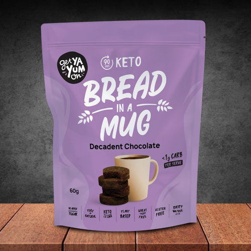 Get Ya Yum On Decadent Chocolate Bread-in-a-Mug 60g