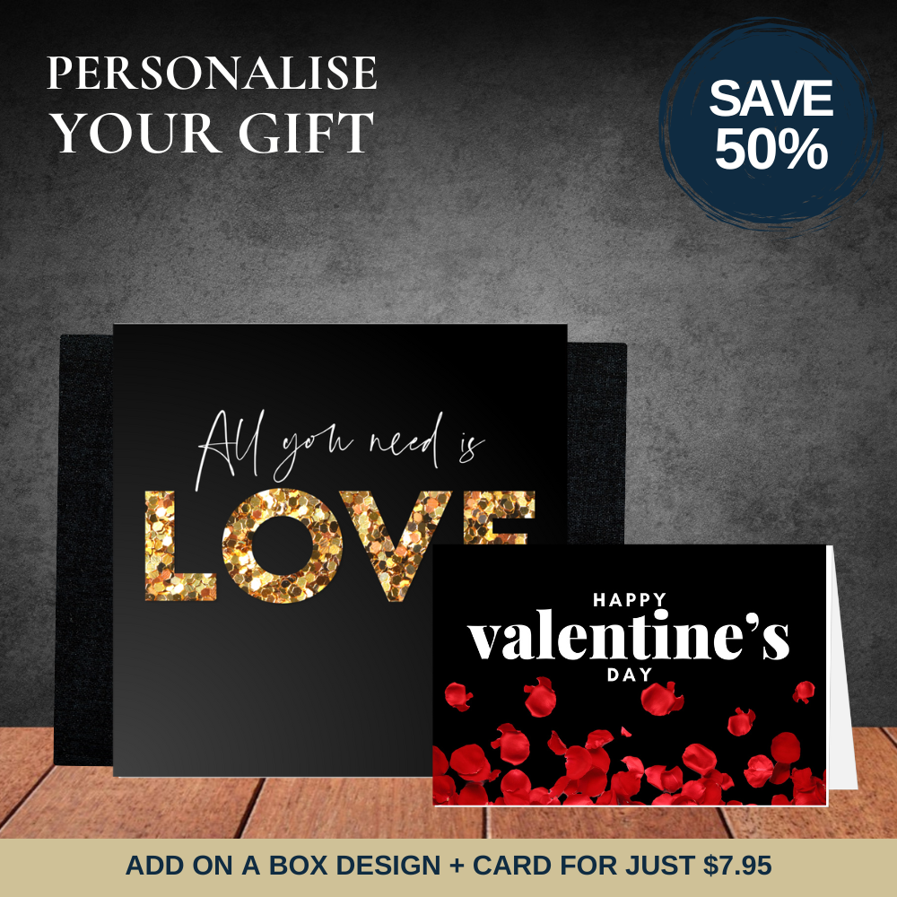 Gold Love Sleeve + Card Bundle