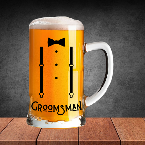 Groomsman Beer Stein