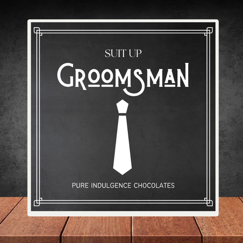 Groomsman Chocolatier Chocolate Box 40g