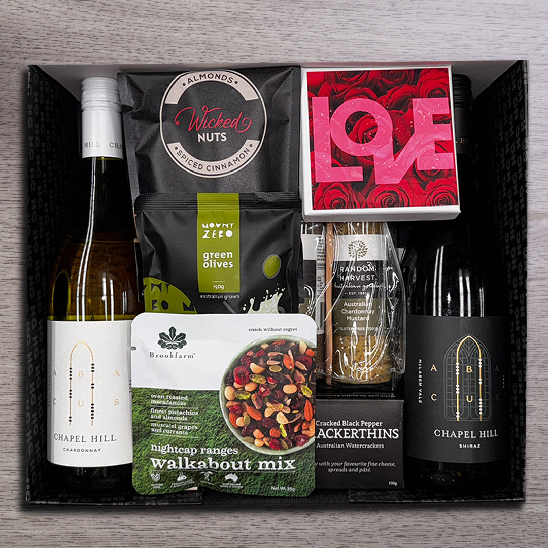 Luxury Melbourne Valentines Wine Hamper