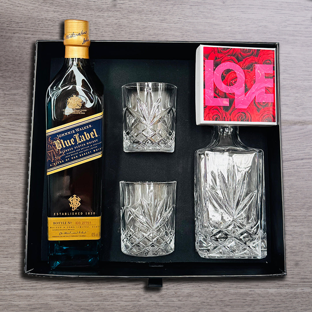 Luxury Whiskey Decanter Valentines Hamper