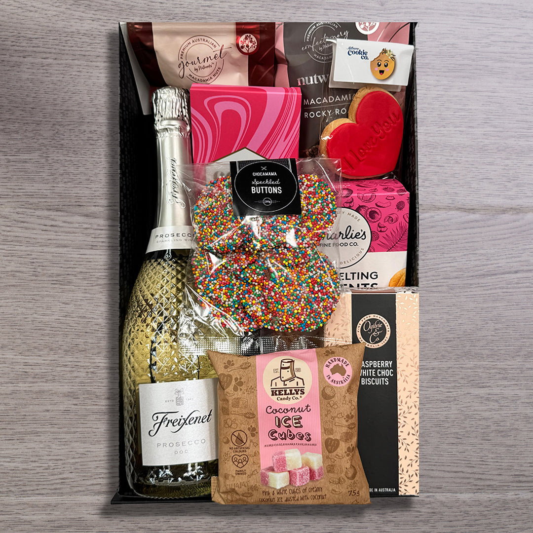 Valentine Sparkles with Prosecco Love