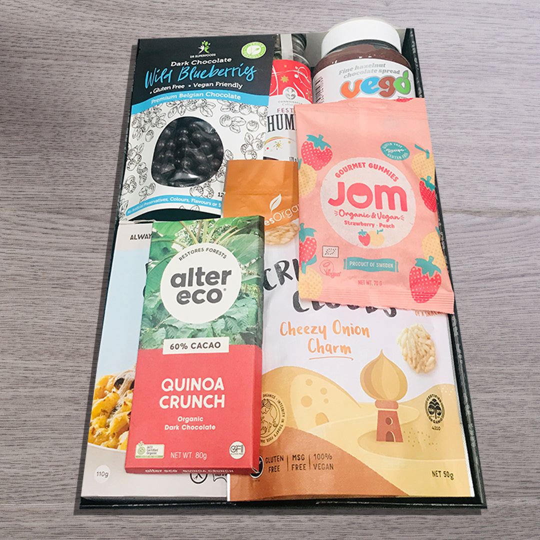 Melbourne Vegan Snacks Christmas Hamper