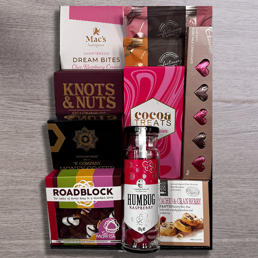 Gourmet Valentines Snack Hamper For Her