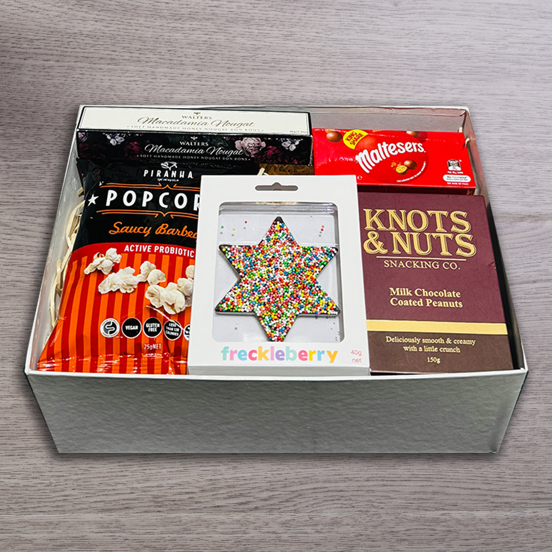 Peanuts & Popcorn Goodie Box
