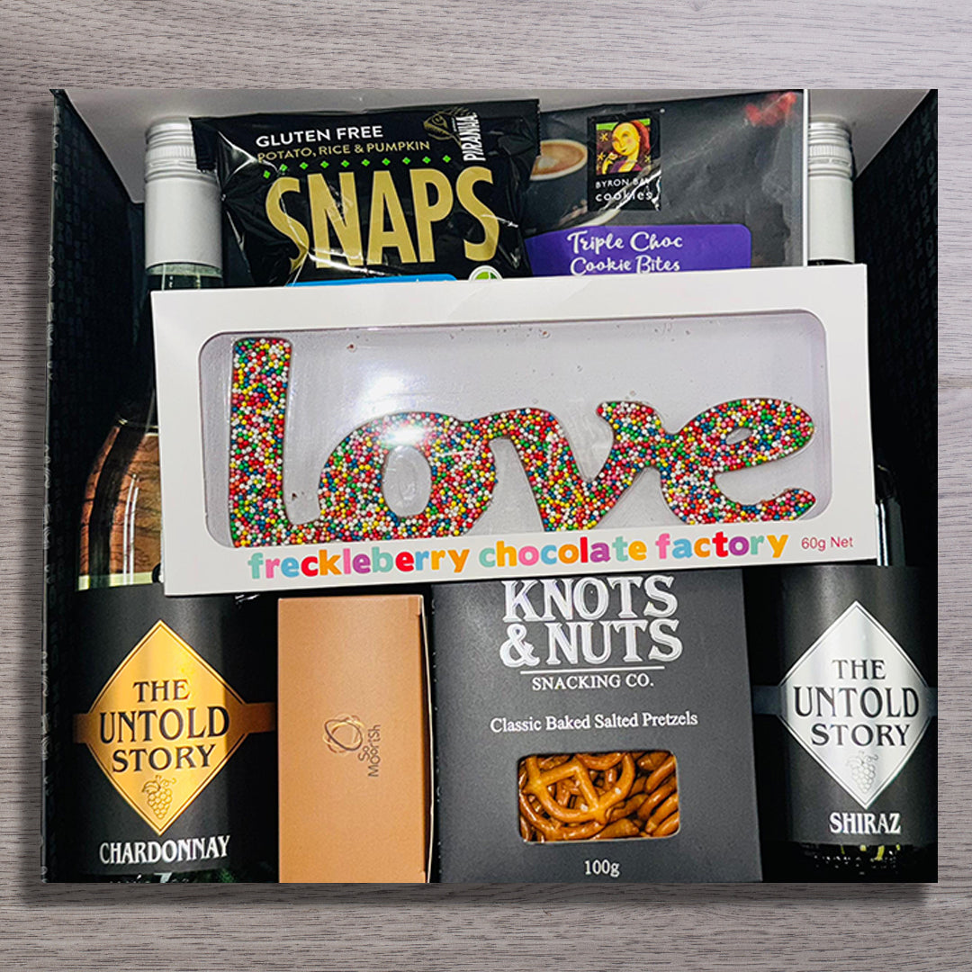 Melbourne Valentines Wine Hamper