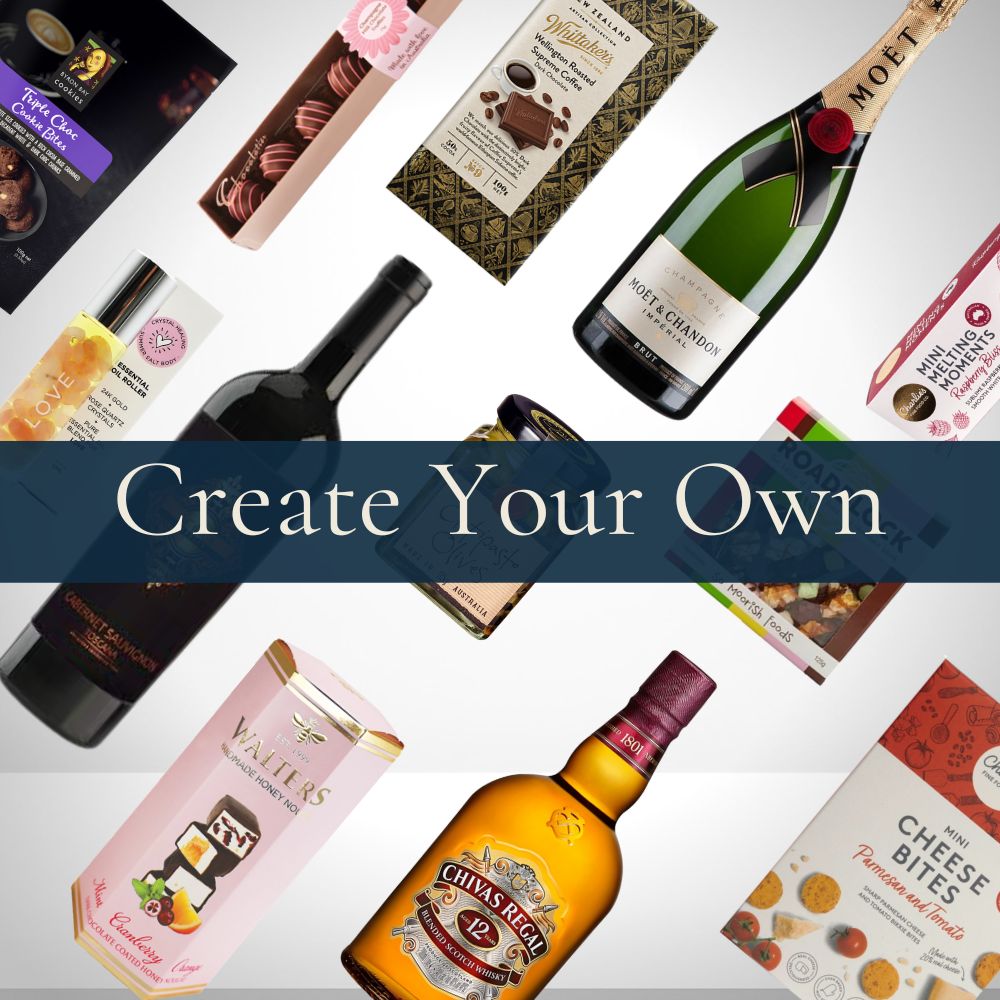 HAMPERS WITH ALCOHOL