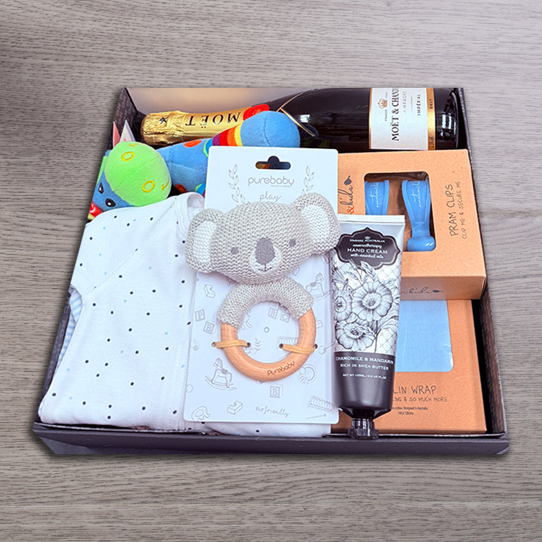 Cheers to the New Baby Hamper