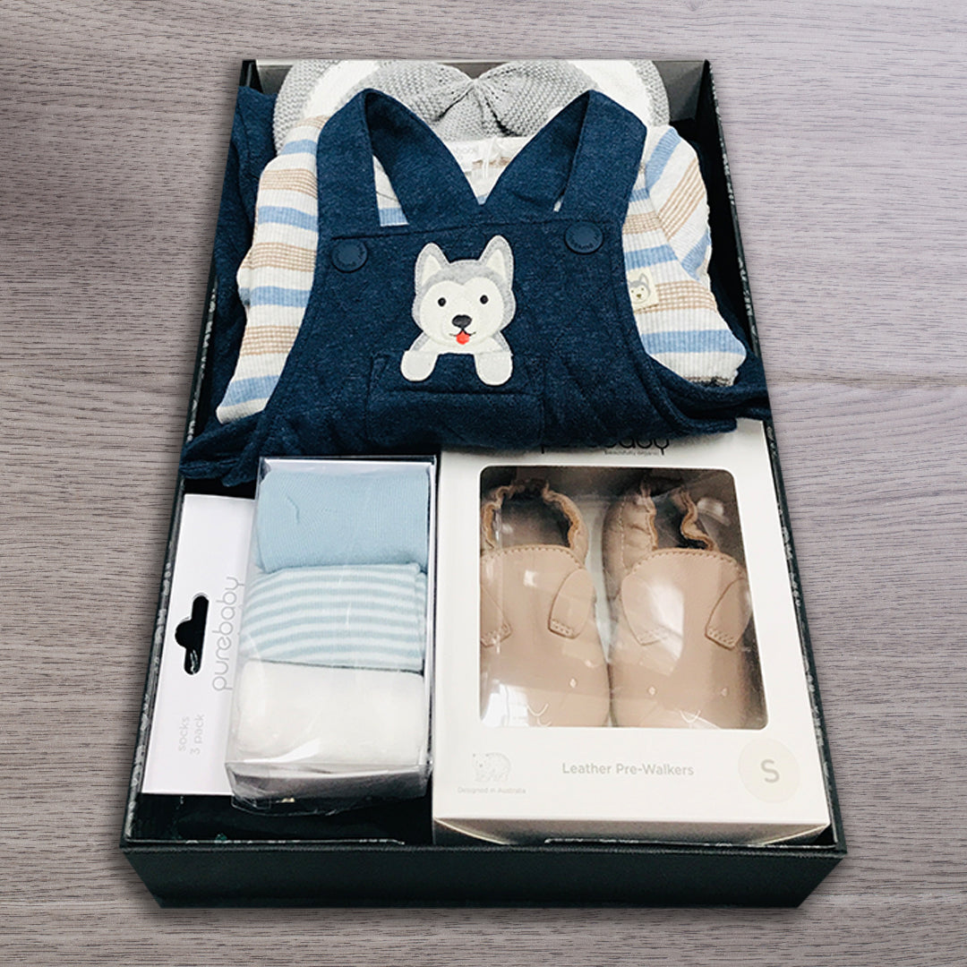 Baby Blue First Birthday Hamper