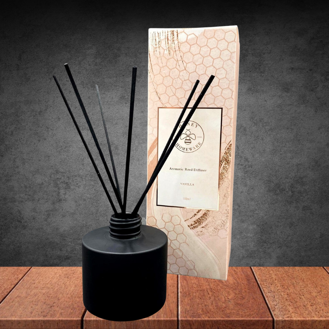 Honey Homeware Aromatic Vanilla Reed Diffuser – Gift Hampers Melbourne