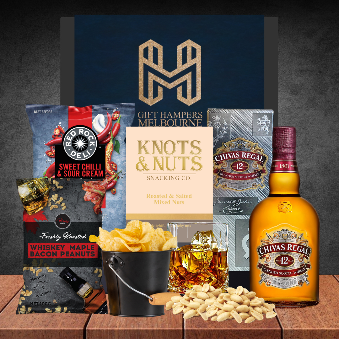 His Best Whiskey New Year Gift Hamper with Chivas Regal