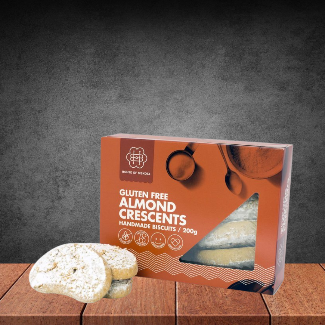 House Of Biskota Almond Crescents Biscuits 200g